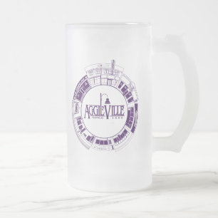 Cerveja Vidro Jateado Caneca de Aggieville