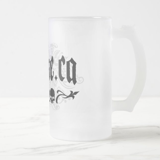 Cerveja Vidro Jateado Caneca de Coldy do gelo (Direita)