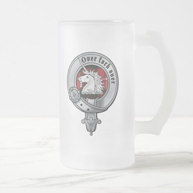 Cerveja Vidro Jateado Caneca de Cunningham do clã (Direita)