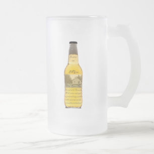 Cerveja Vidro Jateado Caneca de ING 2011