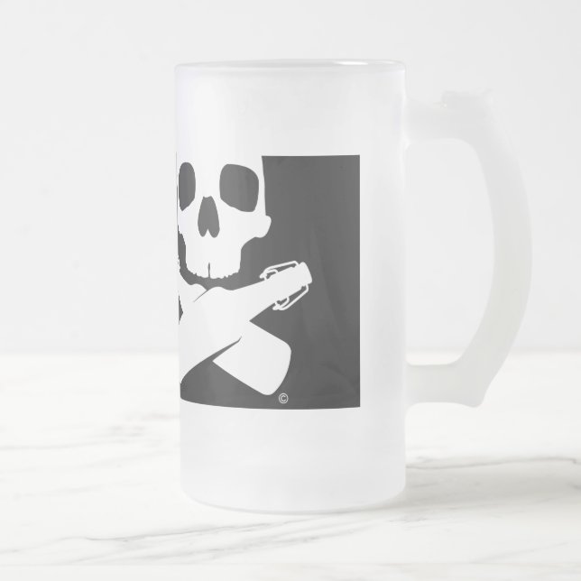Cerveja Vidro Jateado Caneca de Stormer do bar (Direita)