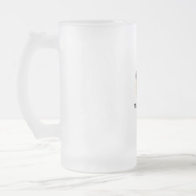 Cerveja Vidro Jateado Caneca de Urso Lover (Esquerda)