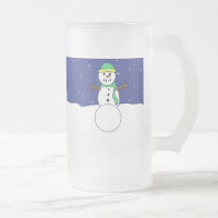 Caneca do boneco de neve