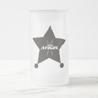 CERVEJA VIDRO JATEADO CANECA DO CONGELADOR DO ANJO DE JOEY!