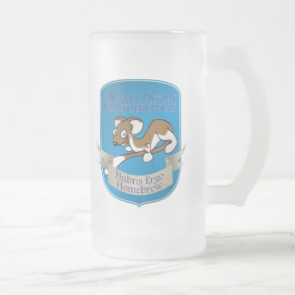 Cerveja Vidro Jateado Caneca do fosco de Randy Stoat