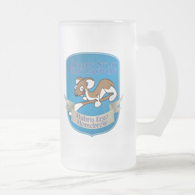 Cerveja Vidro Jateado Caneca do fosco de Randy Stoat (Direita)