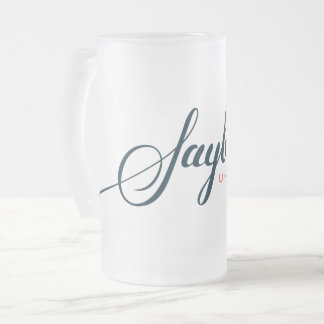 Cerveja Vidro Jateado Caneca do fosco de Saybrook