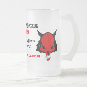 Cerveja Vidro Jateado Caneca do fosco de WPE