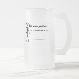 Cerveja Vidro Jateado Caneca do humor de Parkinson