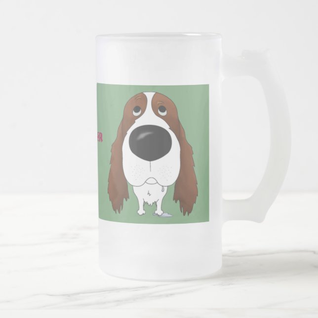 Cerveja Vidro Jateado Caneca do pai de Springer (Direita)