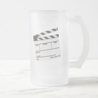 Cerveja Vidro Jateado Caneca do tempo de filme.!