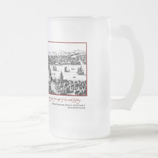 Cerveja Vidro Jateado Caneca gelado de Londres