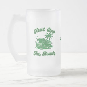 Cerveja Vidro Jateado Caneca para Motorista de Ônibus Aposentado – Prese