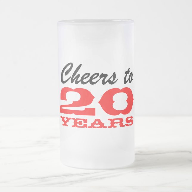 Cerveja Vidro Jateado Festa de aniversário da caneca | da apreciação do (Centro)