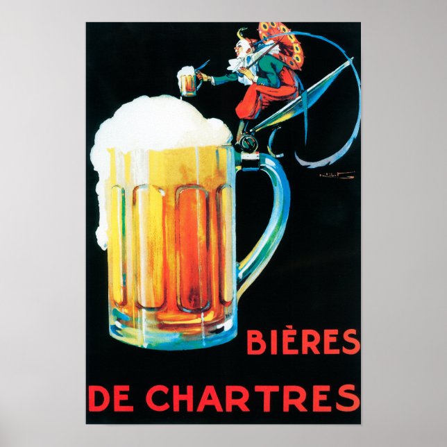 Cervejas de Poster de Promocional de Chartres (Frente)