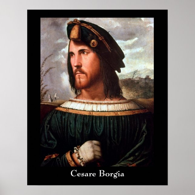 Cesare Borgia Poster (Frente)