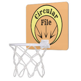 Cesta De Basquete De Brinquedo Diversão de Arquivo Circular