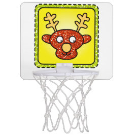 Cestinha De Basquete O conselho do basquetebol da rena do Natal