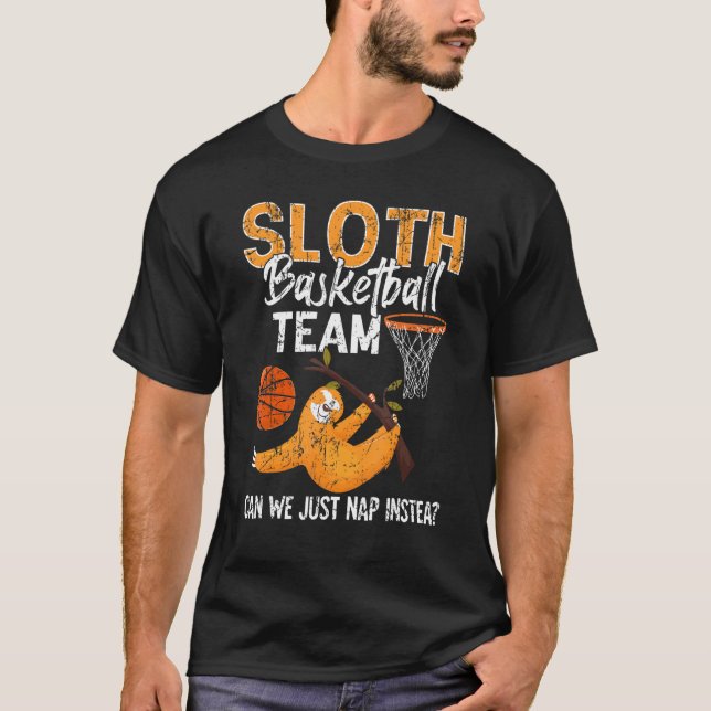 Cesto de Camisas de Esporte da Equipe de Basquete  (Frente)