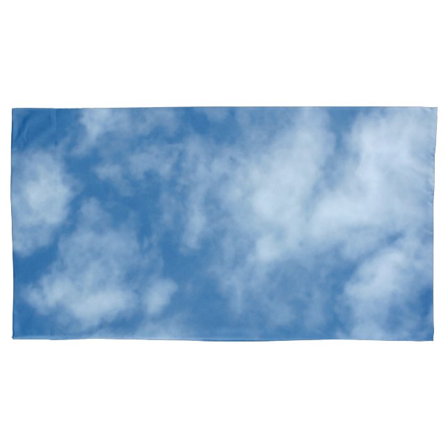 Céu Azul com Fotografia Natural das Nuvens (Frente)