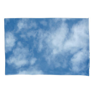 Céu Azul com Piloto de Foto de Nuvens