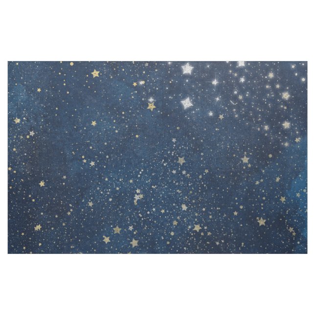Céu azul com tecido das estrelas (Jarda)