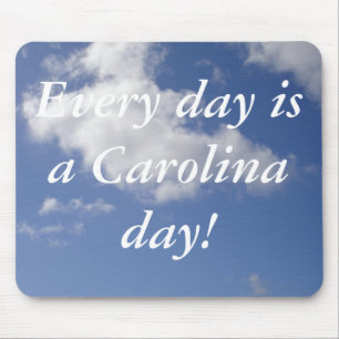 Céu azul Mousepad de Carolina