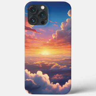 Céu capas de iphone e ascensão solar