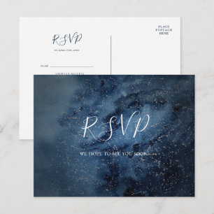 Céu Celestial   Cartão postal RSVP de Escolha do