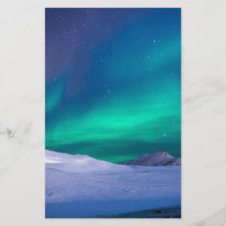 Céu da aurora de Natal