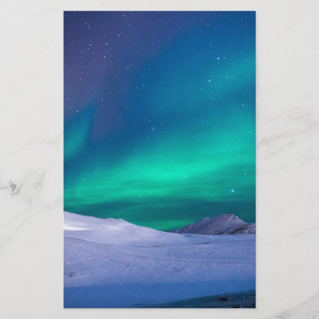 Céu da aurora de Natal (Frente)