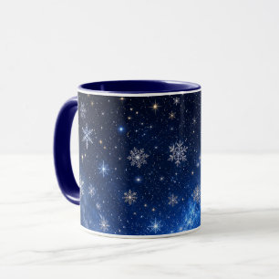 CÉU ESTRELADO AZUL   CANECA CELESTE