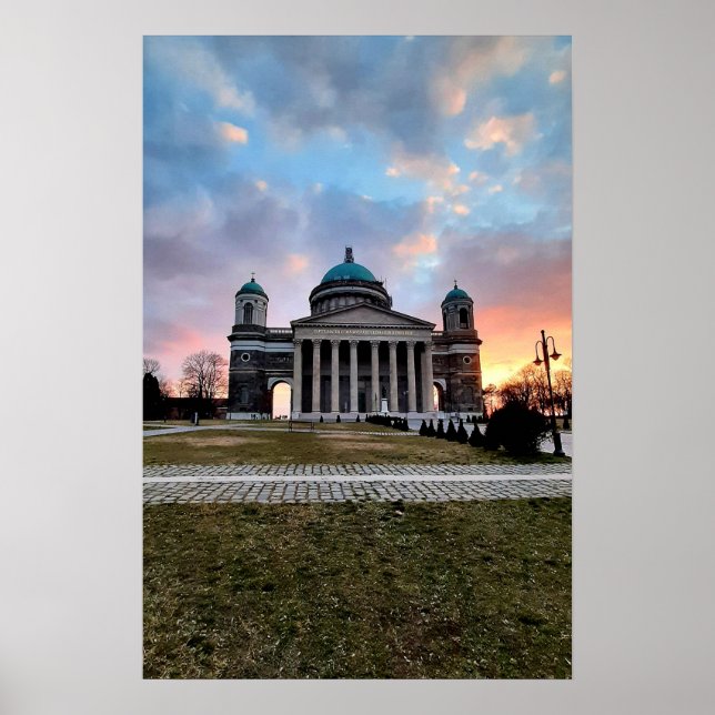Céu Noturno de Esztergom. Poster (Frente)