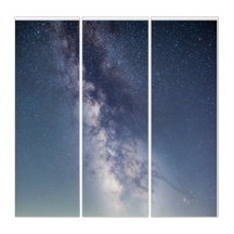 Céu Noturno Estrelado Via Láctea