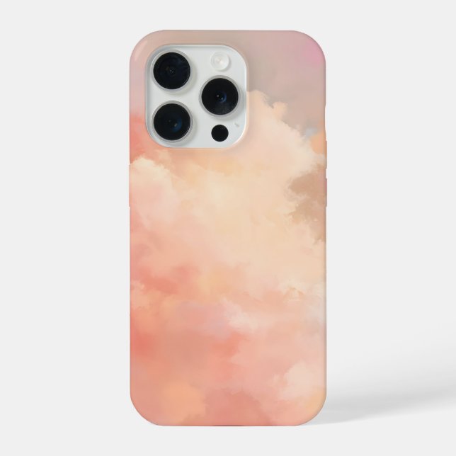 céu suave, arte de nuvem abstrata, design de céu p (Verso)
