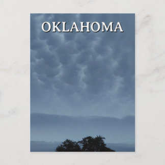 Céu Tempestuoso Cartão Postal de Oklahoma