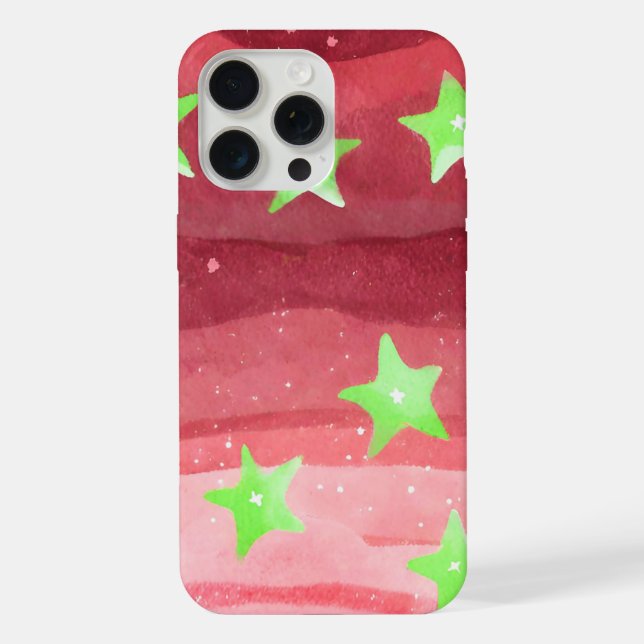 céu vermelho com estrelas (Verso)