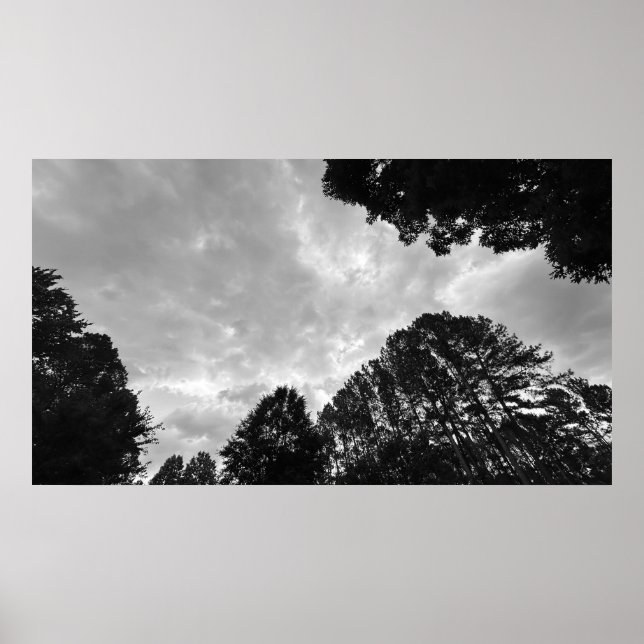 Céus nublados, Poster (Frente)