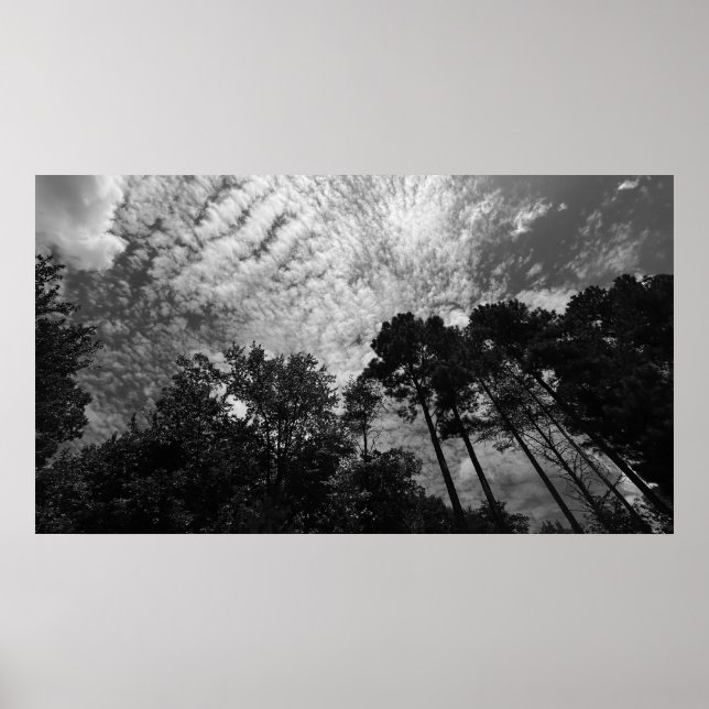 Céus nublados, Poster (Frente)