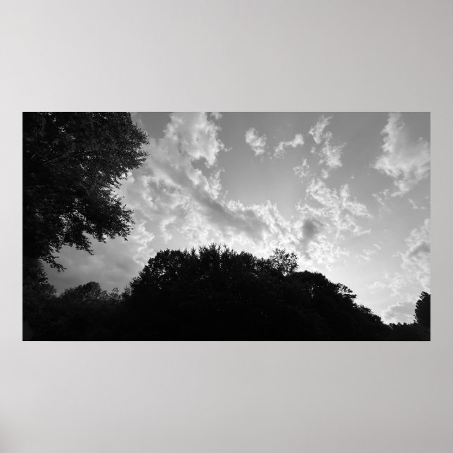 Céus nublados, Poster (Frente)