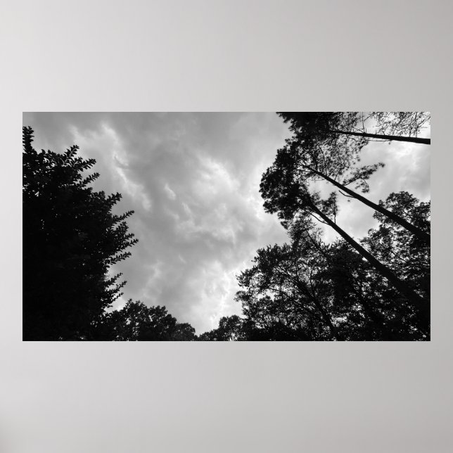 Céus nublados, Poster (Frente)