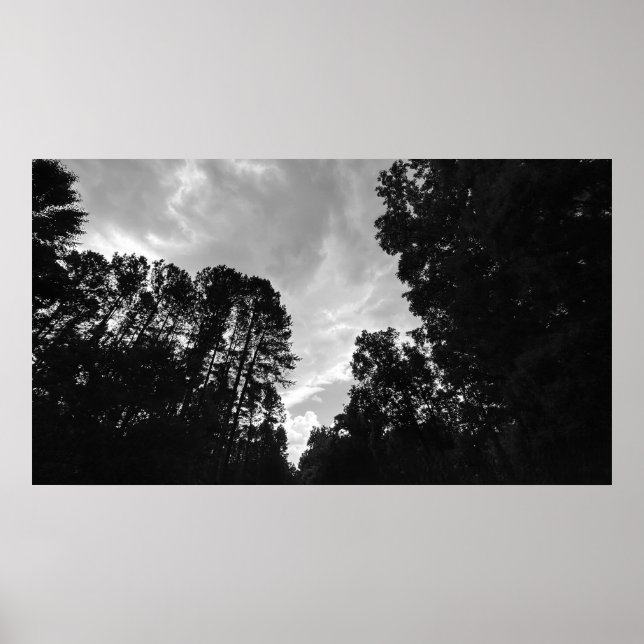 Céus nublados, Poster (Frente)