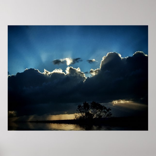 Céus por cima de Poster (Frente)