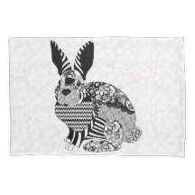 Cevron E Rabbit Floral