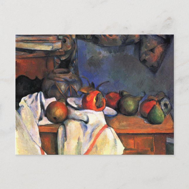 Cezanne Cartão Postal de Arte Fina (Frente)