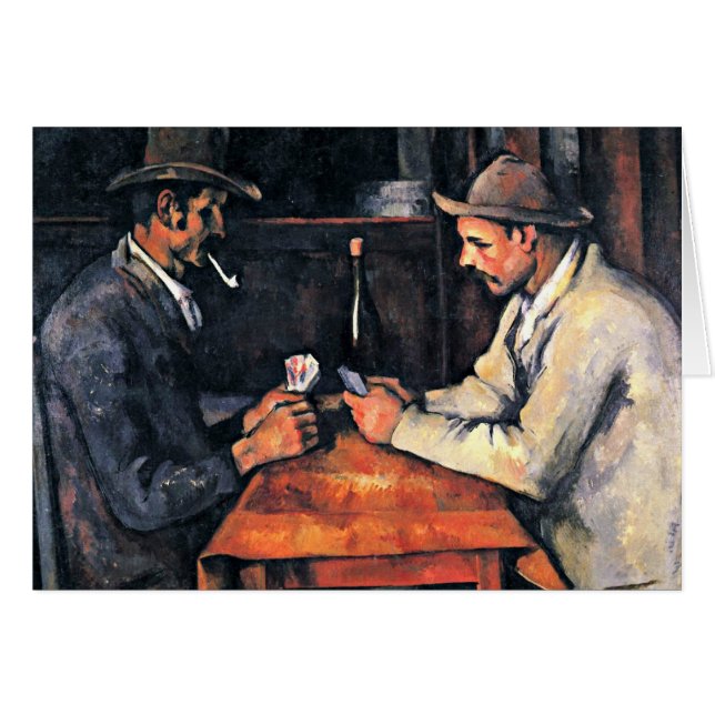 Cezanne - Os Jogadores De Cartão (2) (Frente Horizontal)