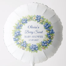 Chá de Bebê Berry Sweet Menina Bebê Azul Menino Be