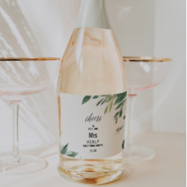 Chá de Bebê Botânico Folhagens Modernas