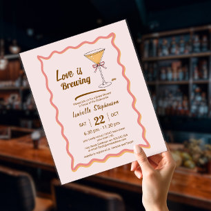 Chá de Bebê de Noiva Café Espresso Martini Orçamen