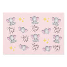 Chá de bebê elefante